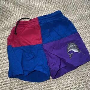 Vintage Toddler Surf Odyssey Swim Trunks Shorts 90's 2T Skate Color Block Bottom